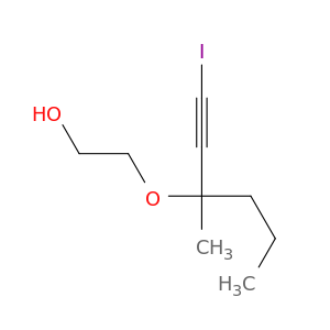 Ethanol, 2-[1-(iodoethynyl)-1-methylbutoxy]-