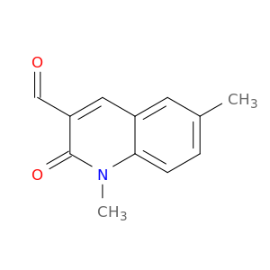 3-Quinolinecarboxaldehyde, 1,2-dihydro-1,6-dimethyl-2-oxo-
