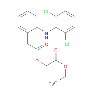 2-乙氧基-2-氧代乙基2-[(2,6-二氯苯基)氨基]苯甲酸盐