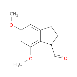 1H-Indene-1-carboxaldehyde, 2,3-dihydro-5,7-dimethoxy-