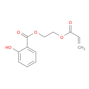 Benzoic acid, 2-hydroxy-, 2-[(1-oxo-2-propenyl)oxy]ethyl ester