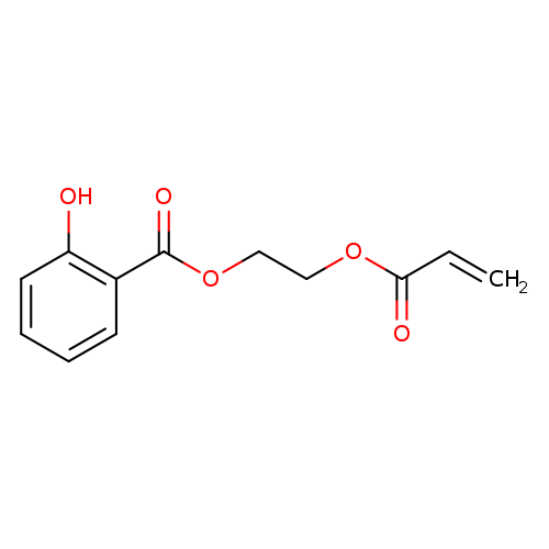 Benzoic acid, 2-hydroxy-, 2-[(1-oxo-2-propenyl)oxy]ethyl ester