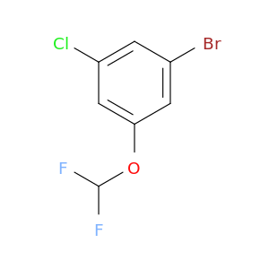 1-溴-3-氯-5-(二氟甲氧基)苯