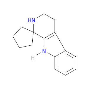 Spiro[cyclopentane-1,1'-[1H]pyrido[3,4-b]indole], 2',3',4',9'-tetrahydro-
