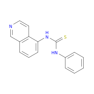 Thiourea, N-5-isoquinolinyl-N'-phenyl-