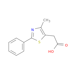 4-甲基-2-苯基-5-噻唑乙酸