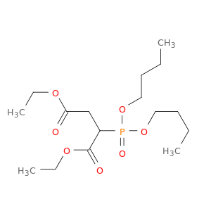 Butanedioicacid, 2-(dibutoxyphosphinyl)-, 1,4-diethyl ester