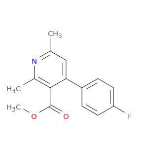 Methyl 4-(4-fluorophenyl)-2,6-dimethylnicotinate
