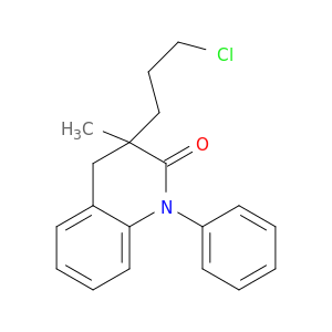 2(1H)-Quinolinone, 3-(3-chloropropyl)-3,4-dihydro-3-methyl-1-phenyl-