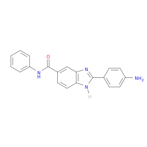 1H-Benzimidazole-5-carboxamide, 2-(4-aminophenyl)-N-phenyl-