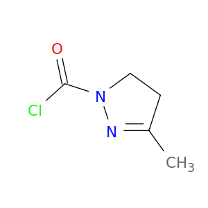 1H-Pyrazole-1-carbonylchloride, 4,5-dihydro-3-methyl-