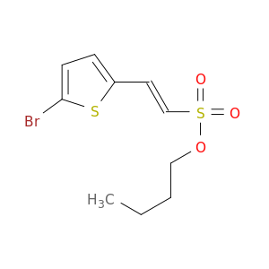 Ethenesulfonic acid, 2-(5-bromo-2-thienyl)-, butyl ester, (1E)-