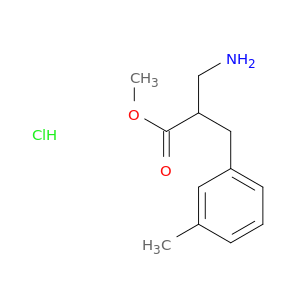 苯丙酸,α-(氨基甲基)-3-甲基-,甲酯,盐酸盐(1：1)
