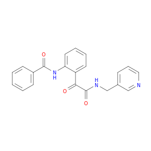 Benzeneacetamide,2-(benzoylamino)-a-oxo-N-(3-pyridinylmethyl)-
