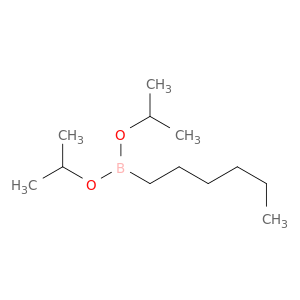 Boronic acid, hexyl-, bis(1-methylethyl) ester