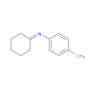 Benzenamine, N-cyclohexylidene-4-methyl-