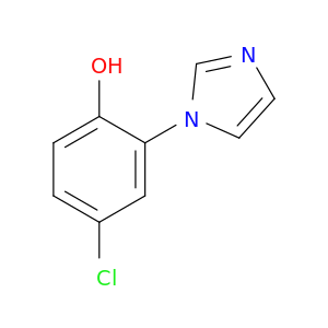 Phenol, 4-chloro-2-(1H-imidazol-1-yl)-