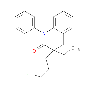 2(1H)-Quinolinone, 3-(3-chloropropyl)-3-ethyl-3,4-dihydro-1-phenyl-