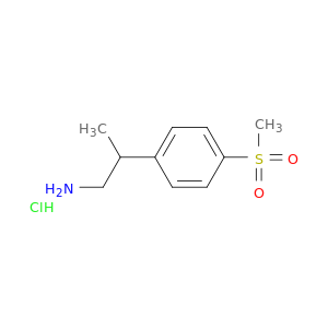 2-(4-methanesulfonylphenyl)propan-1-amine hydrochloride