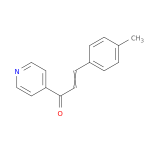 2-Propen-1-one, 3-(4-methylphenyl)-1-(4-pyridinyl)-