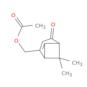 Bicyclo[3.1.1]hept-3-en-2-one, 4-[(acetyloxy)methyl]-6,6-dimethyl-