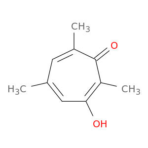 2,4,6-Cycloheptatrien-1-one, 3-hydroxy-2,5,7-trimethyl-