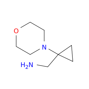 [1-(morpholin-4-yl)cyclopropyl]methanamine