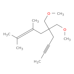2,3-Decadien-8-yne, 6,6-bis(methoxymethyl)-2,4-dimethyl-