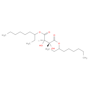 Butanedioic acid, 2,3-dihydroxy- (2R,3R)-, bis(1-ethylheptyl) ester