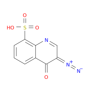 8-Quinolinesulfonicacid, 3-diazo-3,4-dihydro-4-oxo-