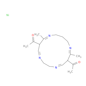 1-(14-acetyl-7,13-dimethyl-1,4,8,12-tetrazacyclopentadeca-4,7,12,15-tetraen-6-yl)ethanone; nickel