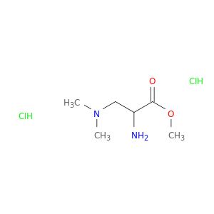 丙氨酸,3-(二甲基氨基)-,盐酸甲酯,盐酸盐(1：2)