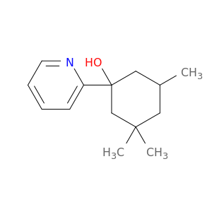 3,3,5-三甲基-1-(2-吡啶基)环己醇
