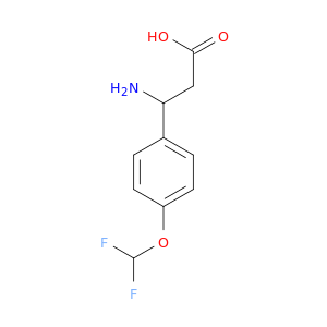 Benzenepropanoic acid, b-amino-4-(difluoromethoxy)-