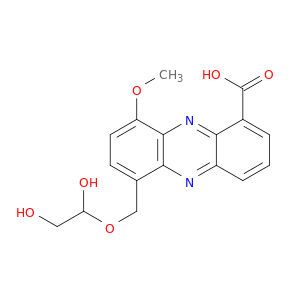 6-[(1,2-dihydroxyethoxy)methyl]-9-methoxyphenazine-1-carboxylic acid