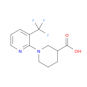 1-[3-(Trifluoromethyl)pyridin-2-yl]piperidine-3-carboxylic Acid
