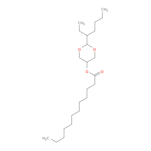 2-(1-乙基戊基)-1,3-二恶英-5-yl十二烷酸酯