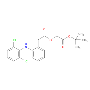2-(1,1-二甲基乙氧基)-2-氧乙基2-[(2,6-二氯苯基)氨基]苯并乙酸酯