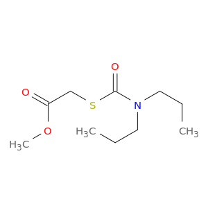 Acetic acid, [[(dipropylamino)carbonyl]thio]-, methyl ester