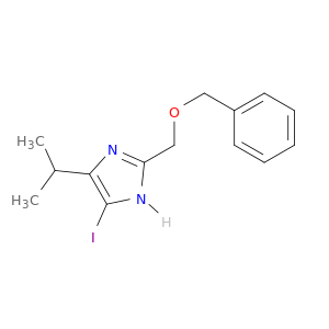 5-碘-4-(1-甲基乙基)-2-[(苯甲氧基)甲基]-1H-咪唑