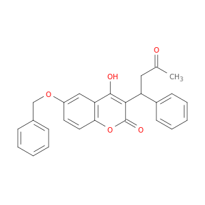 4-羟基-3-(3-氧代-1-苯基丁基)-6-(苯基甲氧基)-2H-1-苯并吡喃-2-一体