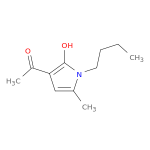 Ethanone, 1-(1-butyl-2-hydroxy-5-methyl-1H-pyrrol-3-yl)-