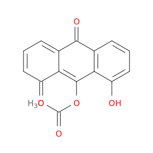 1,10-Anthracenedione, 9-(acetyloxy)-8-hydroxy-