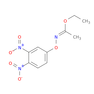 Ethanimidic acid, N-(3,4-dinitrophenoxy)-, ethyl ester, (E)-
