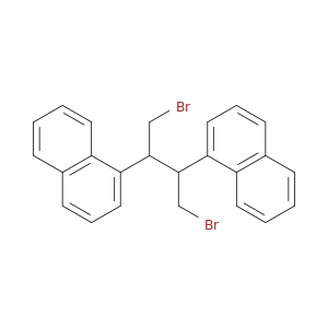 萘,1,1'-[1,2-双(溴甲基)-1,2-乙基]双-