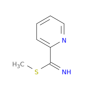 2-Pyridinecarboximidothioic acid, methyl ester