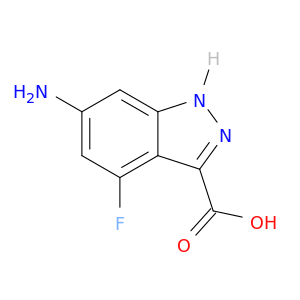 6-氨基-4-氟-1H-吲唑-3-羧酸