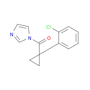 1H-Imidazole, 1-[[1-(2-chlorophenyl)cyclopropyl]carbonyl]-