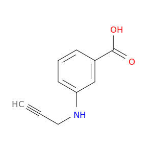 3-[(prop-2-yn-1-yl)amino]benzoic acid
