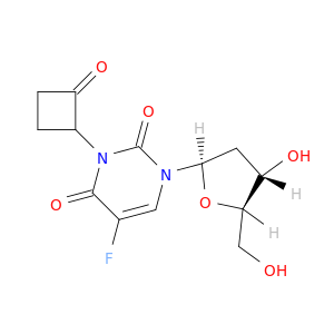Uridine, 2'-deoxy-5-fluoro-3-(2-oxocyclobutyl)-